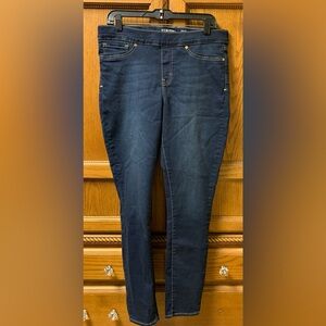 Signature Levi Strauss & Co Jeans Size 16L Totally Shaping Skinny Dark Wash